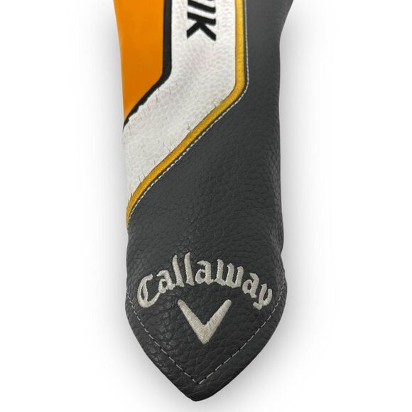 Callaway Mavrik Driver Headcover Orange Black Grey #5 Good Used Condition - Picture 3 of 7